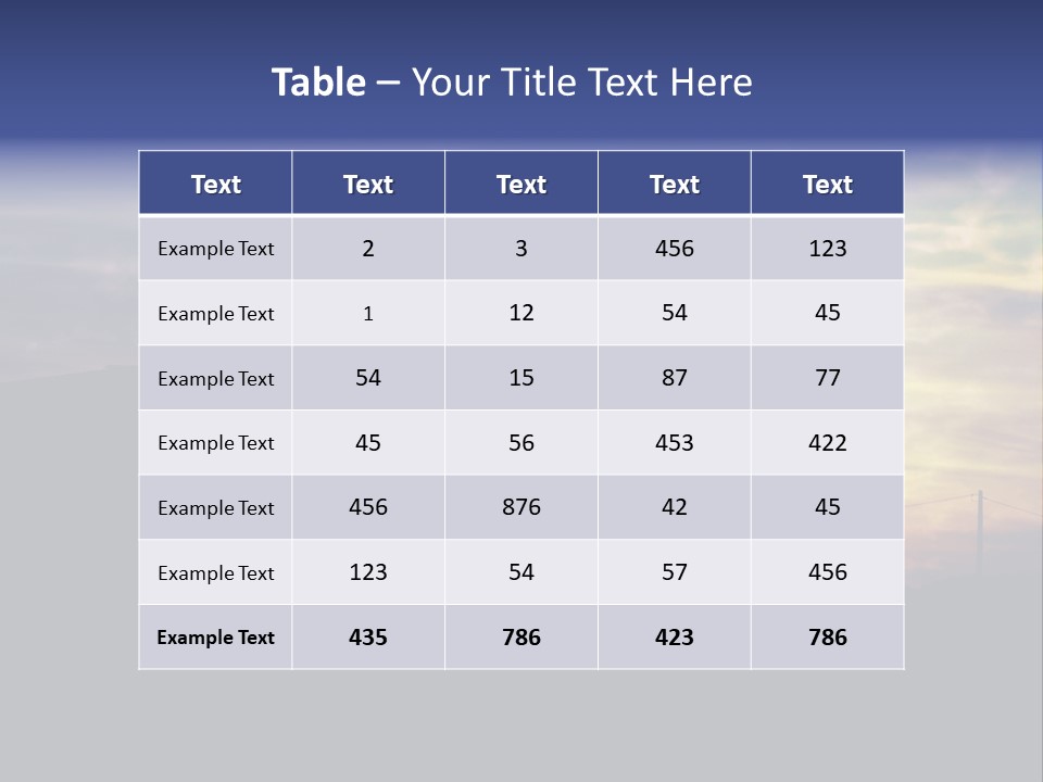 Lighthouse After Sunset Under Mystic Sky PowerPoint Template