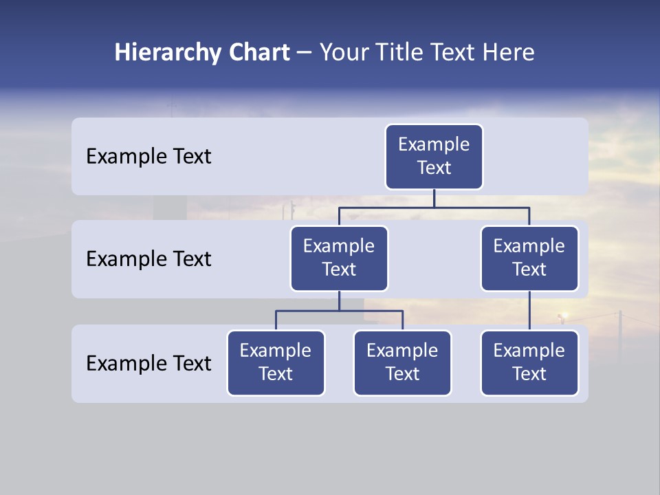 Lighthouse After Sunset Under Mystic Sky PowerPoint Template