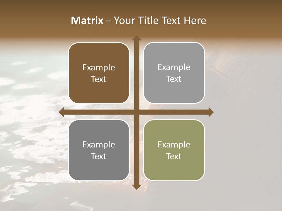 Dairy Farm Holding Pens And Grain Silo PowerPoint Template