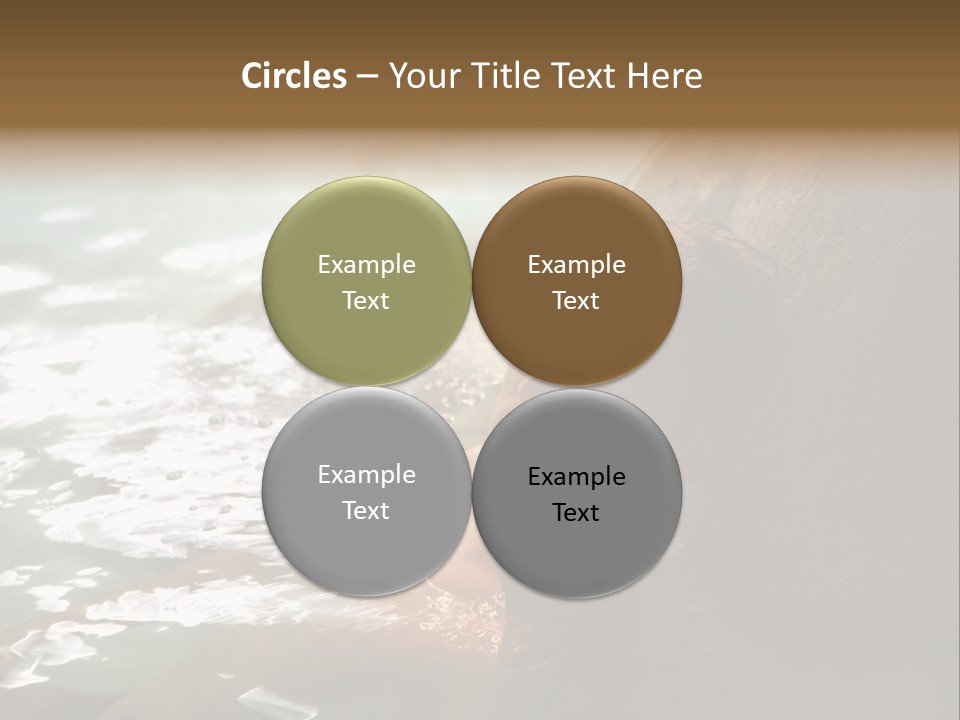 Dairy Farm Holding Pens And Grain Silo PowerPoint Template