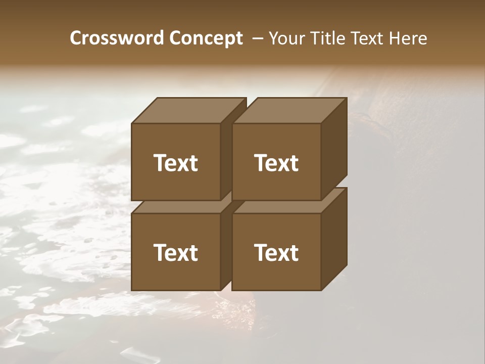 Dairy Farm Holding Pens And Grain Silo PowerPoint Template