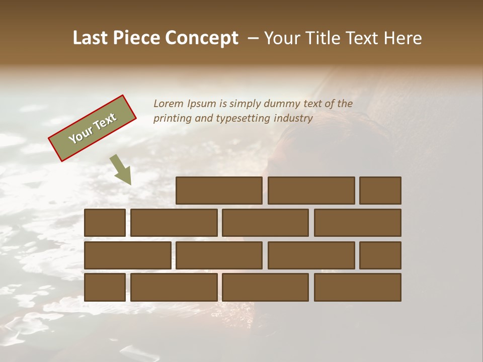 Dairy Farm Holding Pens And Grain Silo PowerPoint Template