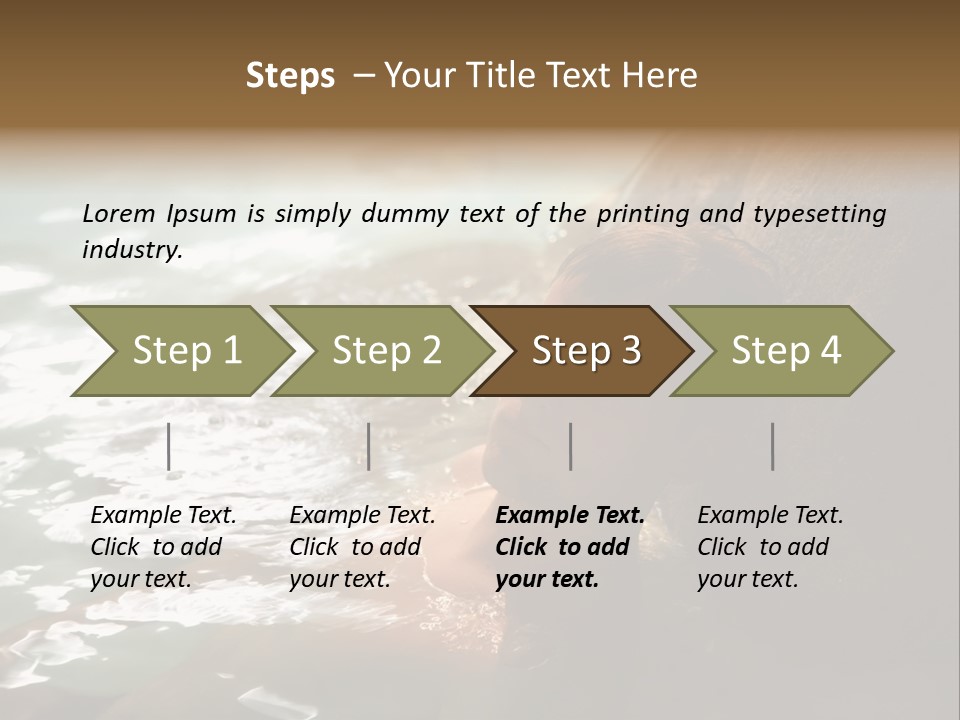 Dairy Farm Holding Pens And Grain Silo PowerPoint Template