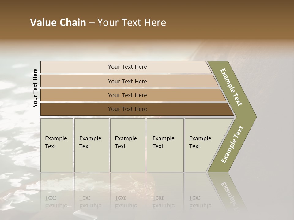 Dairy Farm Holding Pens And Grain Silo PowerPoint Template