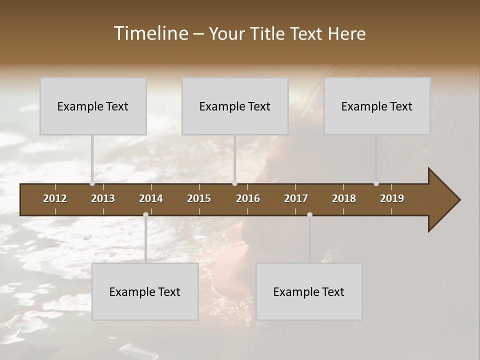 Dairy Farm Holding Pens And Grain Silo PowerPoint Template