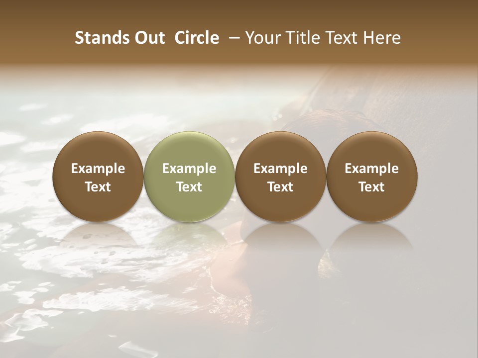 Dairy Farm Holding Pens And Grain Silo PowerPoint Template