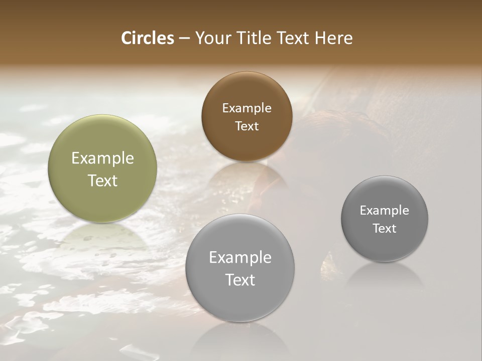 Dairy Farm Holding Pens And Grain Silo PowerPoint Template