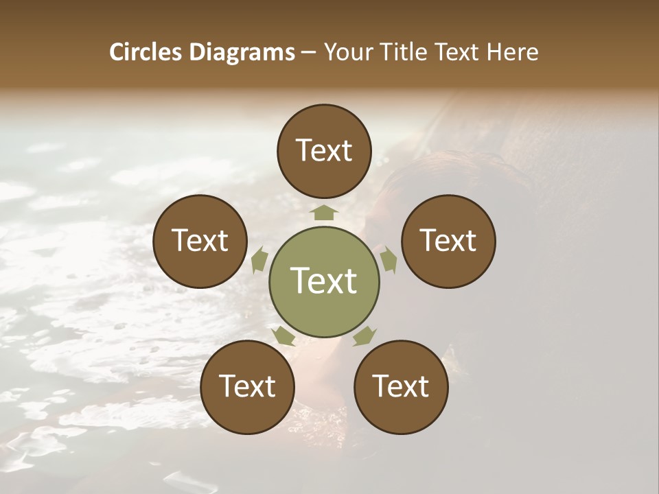 Dairy Farm Holding Pens And Grain Silo PowerPoint Template