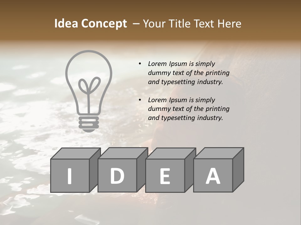 Dairy Farm Holding Pens And Grain Silo PowerPoint Template