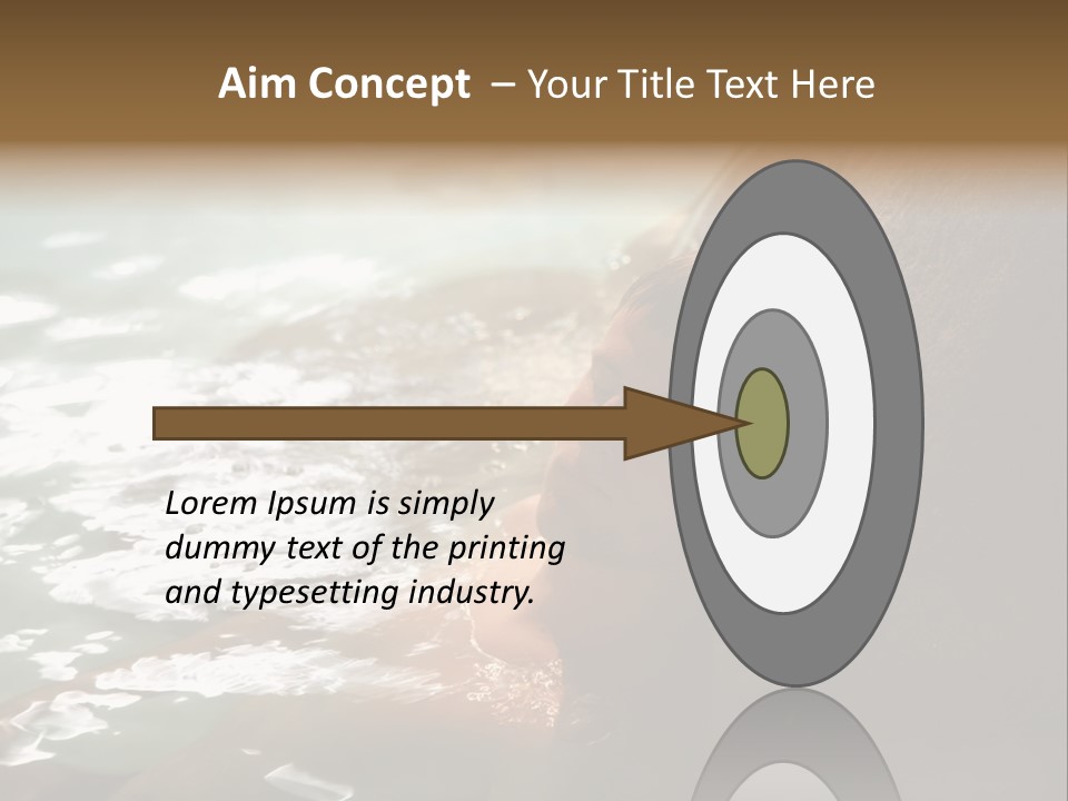 Dairy Farm Holding Pens And Grain Silo PowerPoint Template