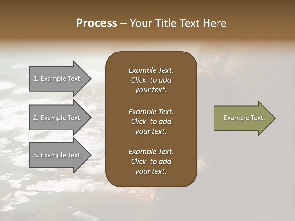 Dairy Farm Holding Pens And Grain Silo PowerPoint Template