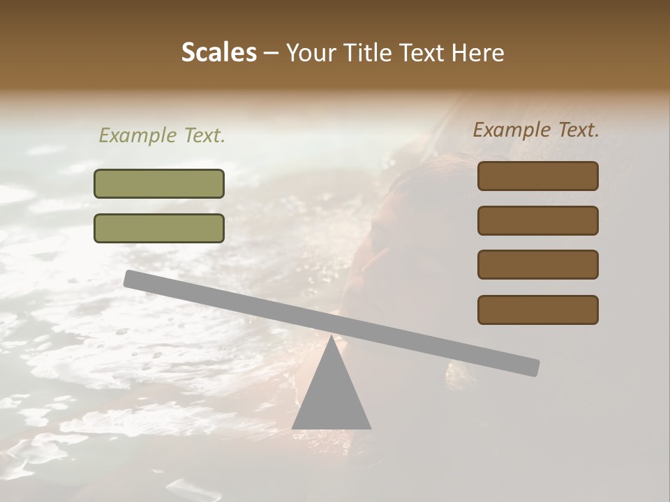 Dairy Farm Holding Pens And Grain Silo PowerPoint Template