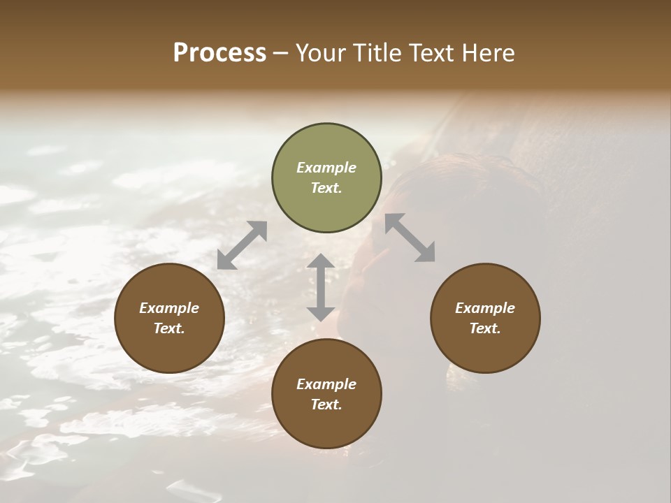 Dairy Farm Holding Pens And Grain Silo PowerPoint Template