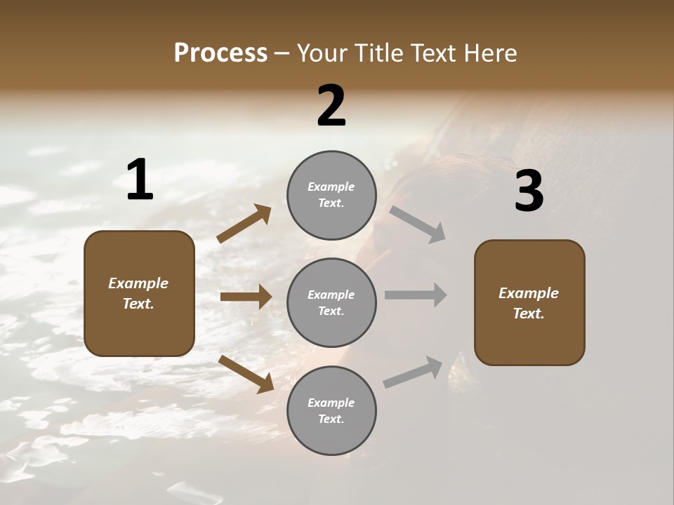 Dairy Farm Holding Pens And Grain Silo PowerPoint Template