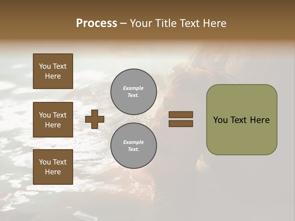 Dairy Farm Holding Pens And Grain Silo PowerPoint Template