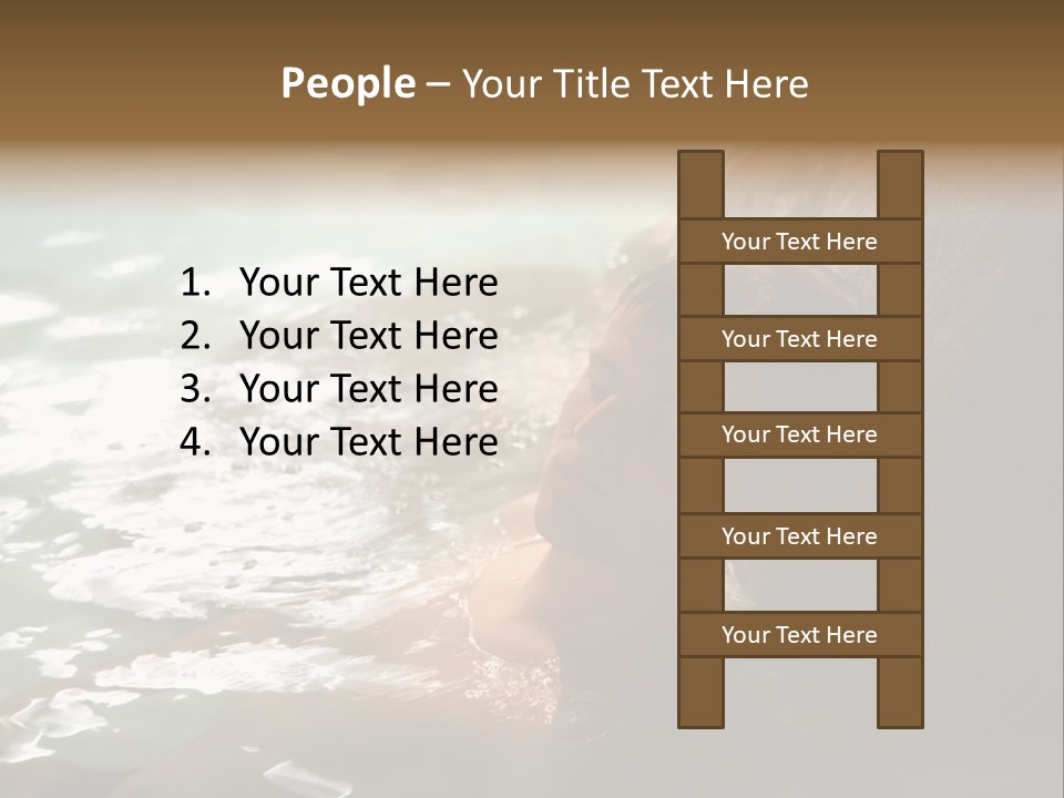 Dairy Farm Holding Pens And Grain Silo PowerPoint Template