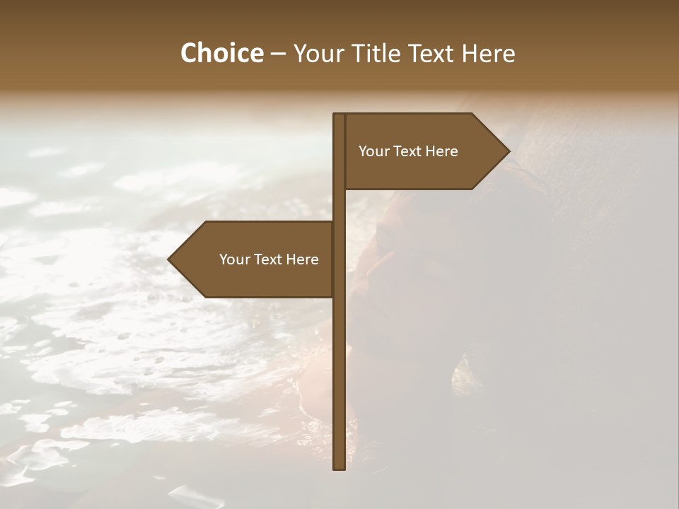Dairy Farm Holding Pens And Grain Silo PowerPoint Template