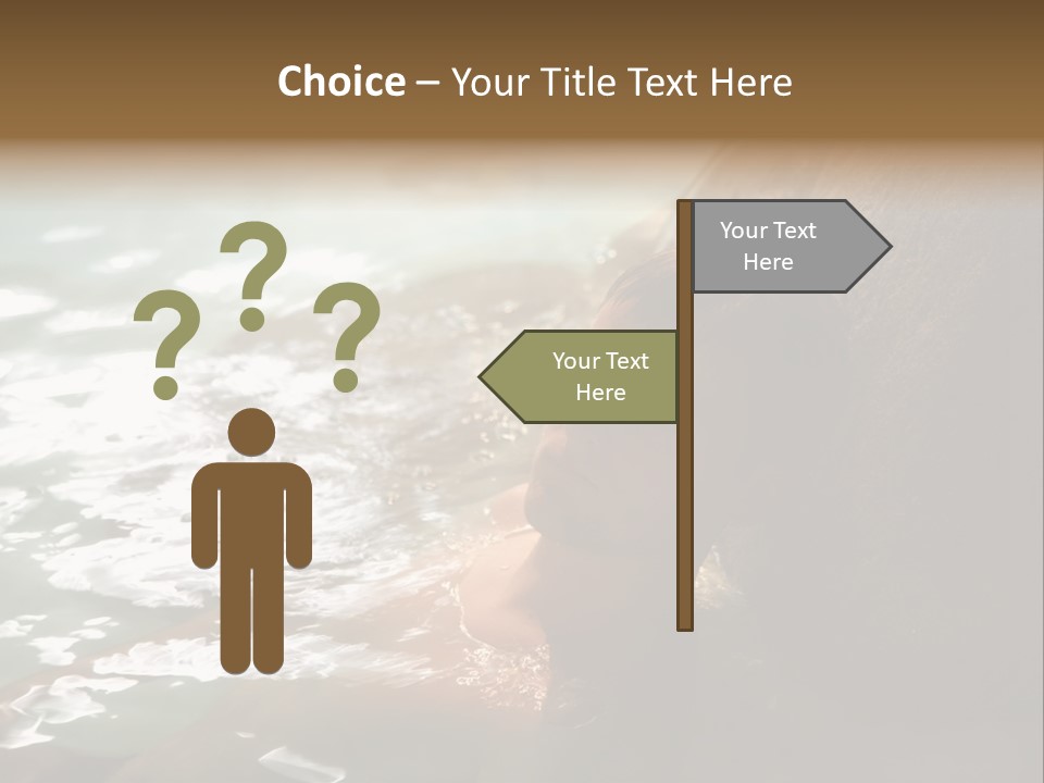 Dairy Farm Holding Pens And Grain Silo PowerPoint Template