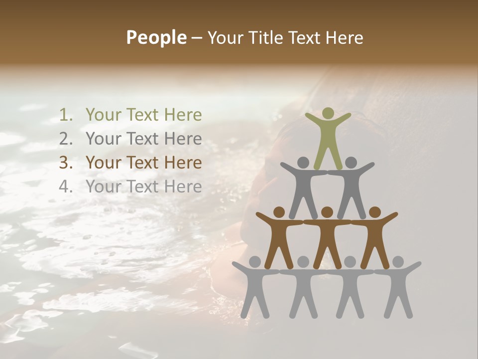 Dairy Farm Holding Pens And Grain Silo PowerPoint Template