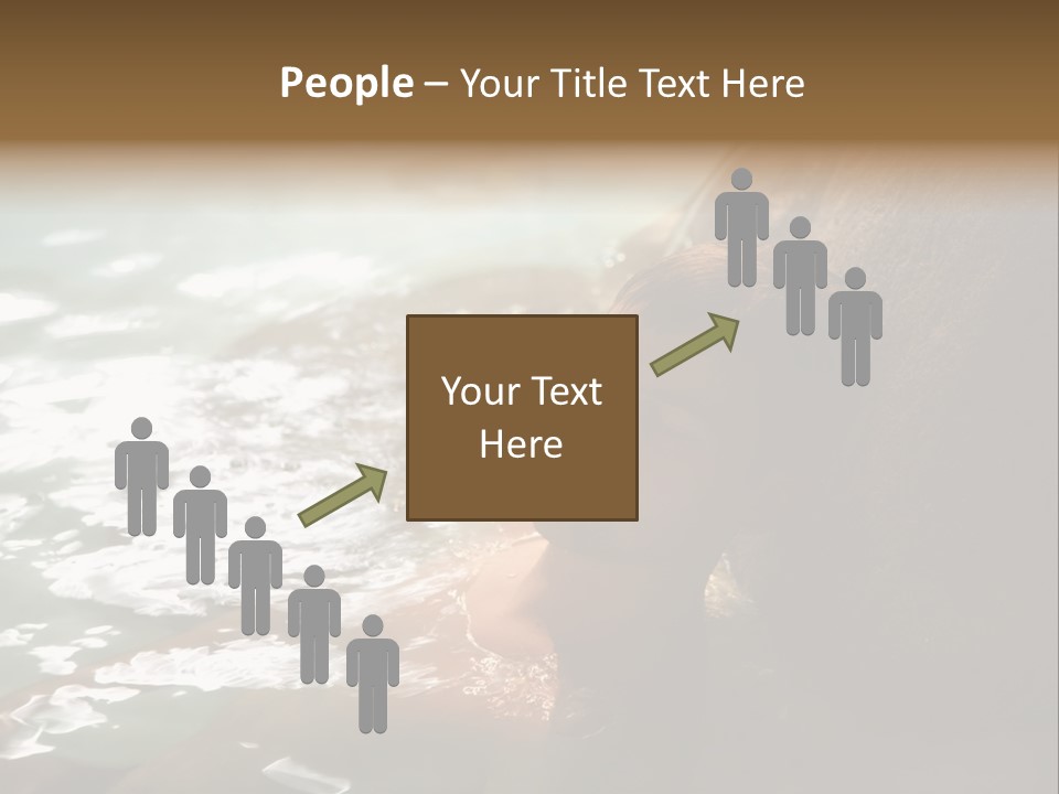 Dairy Farm Holding Pens And Grain Silo PowerPoint Template