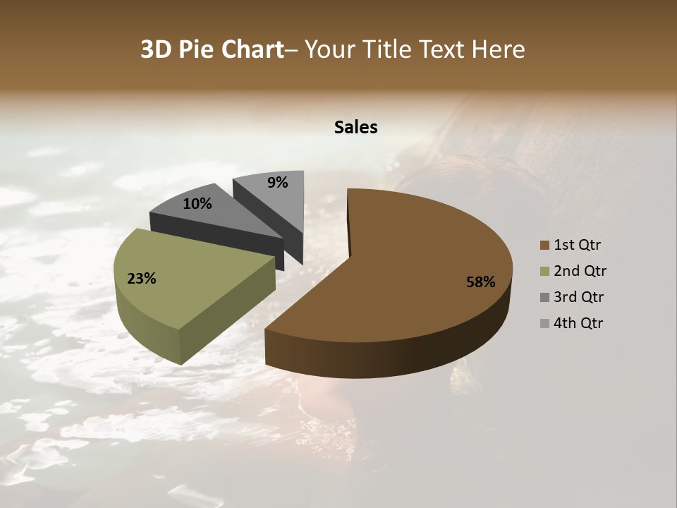 Dairy Farm Holding Pens And Grain Silo PowerPoint Template