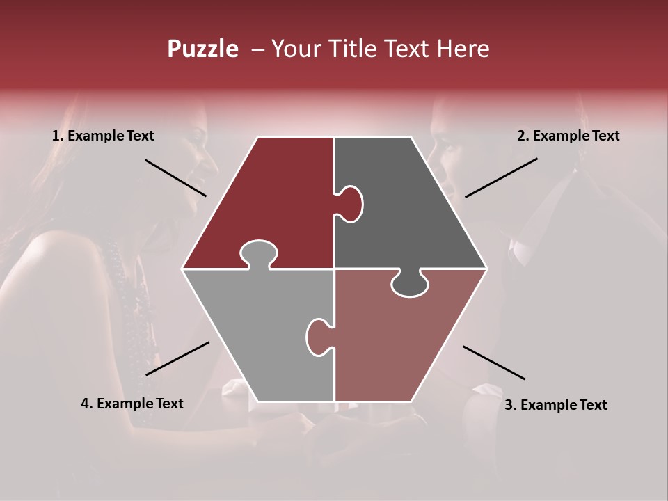 Butterfly On A Flower PowerPoint Template