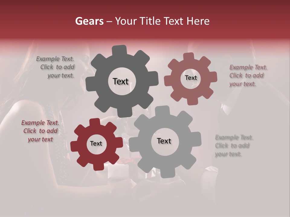 Butterfly On A Flower PowerPoint Template