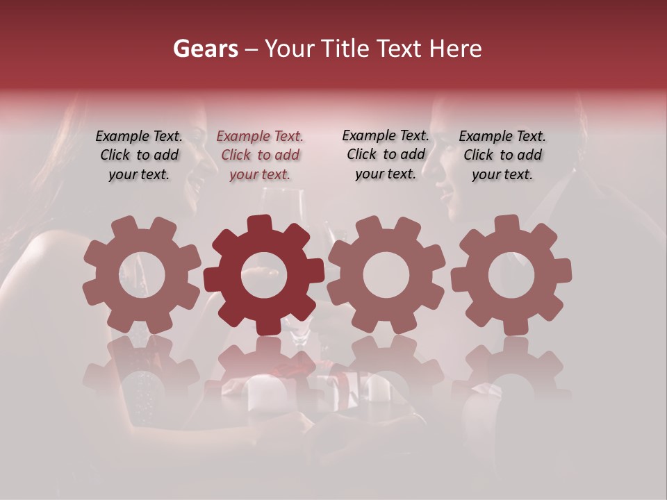 Butterfly On A Flower PowerPoint Template