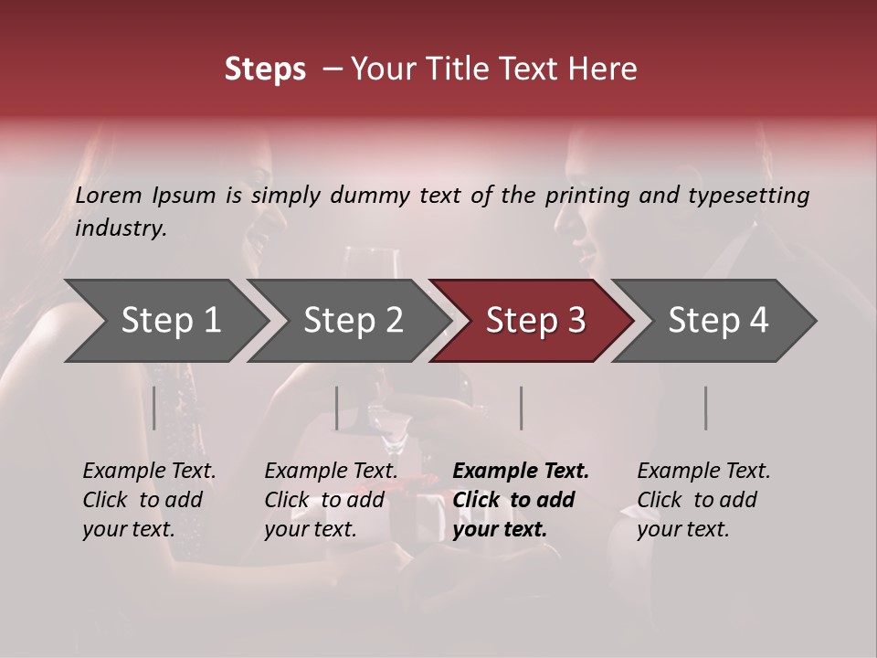 Butterfly On A Flower PowerPoint Template