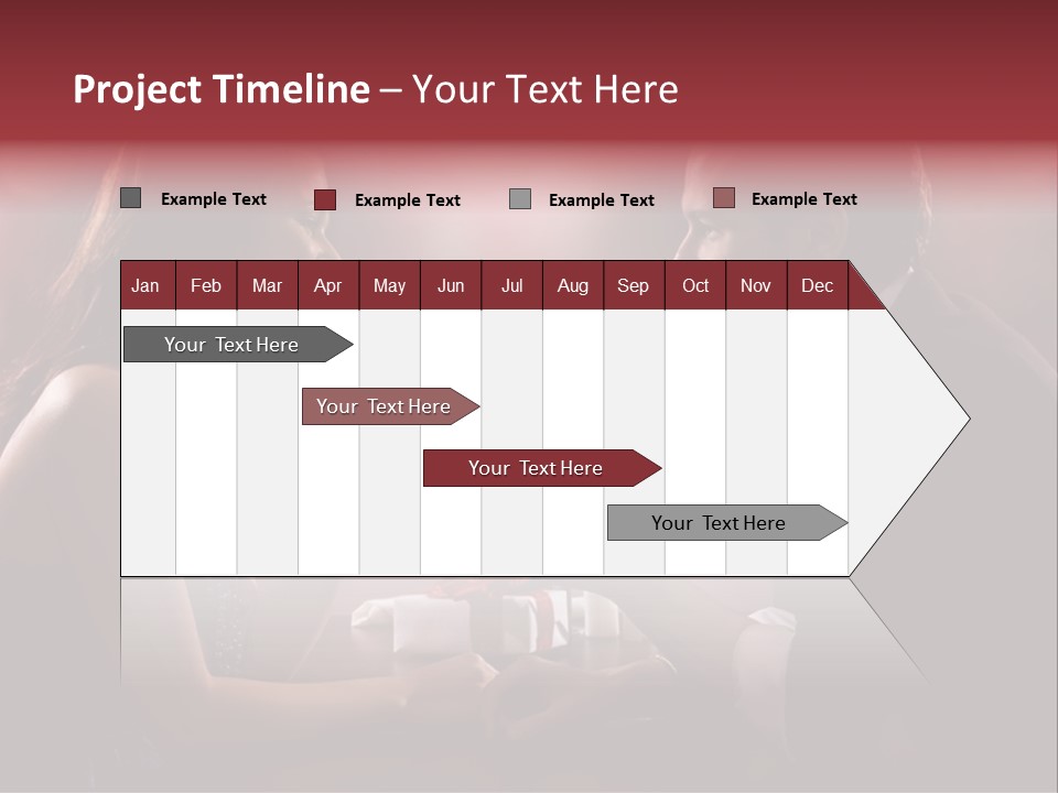 Butterfly On A Flower PowerPoint Template