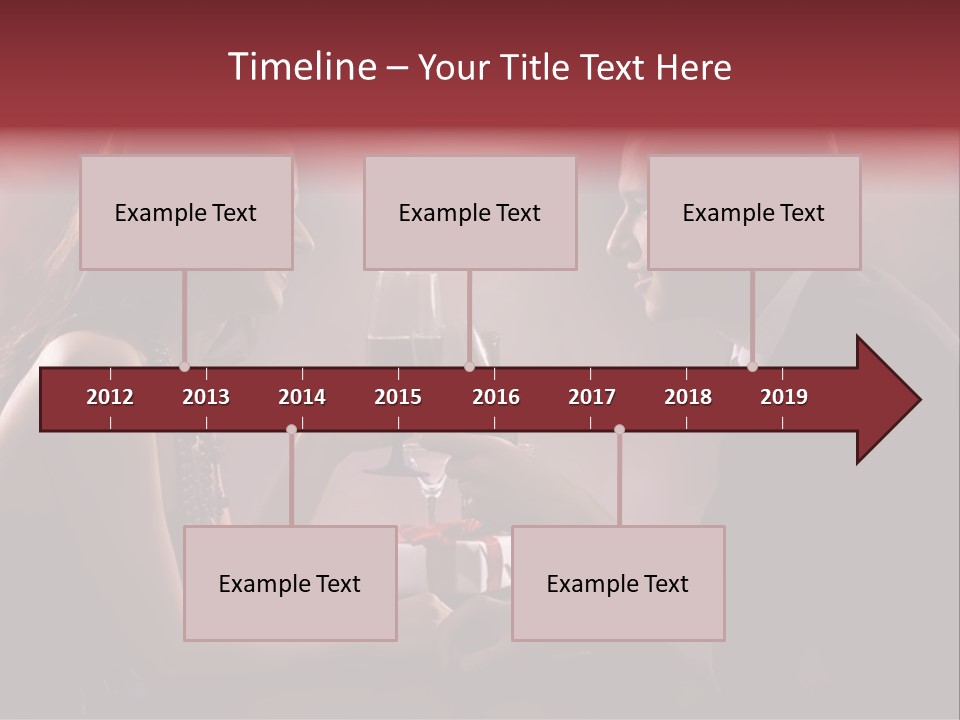 Butterfly On A Flower PowerPoint Template