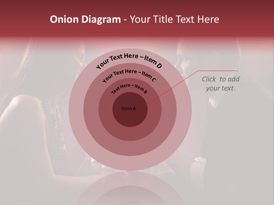 Butterfly On A Flower PowerPoint Template