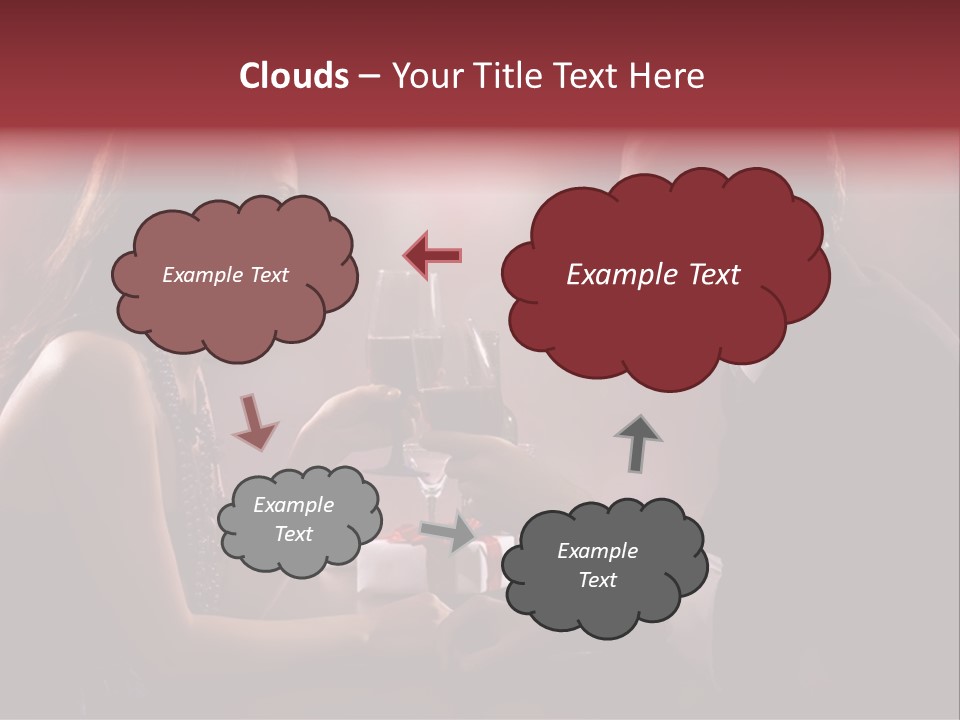 Butterfly On A Flower PowerPoint Template