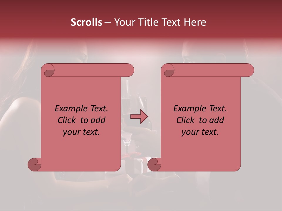 Butterfly On A Flower PowerPoint Template