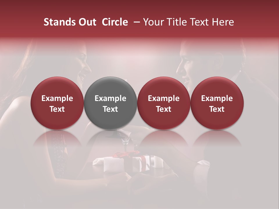 Butterfly On A Flower PowerPoint Template