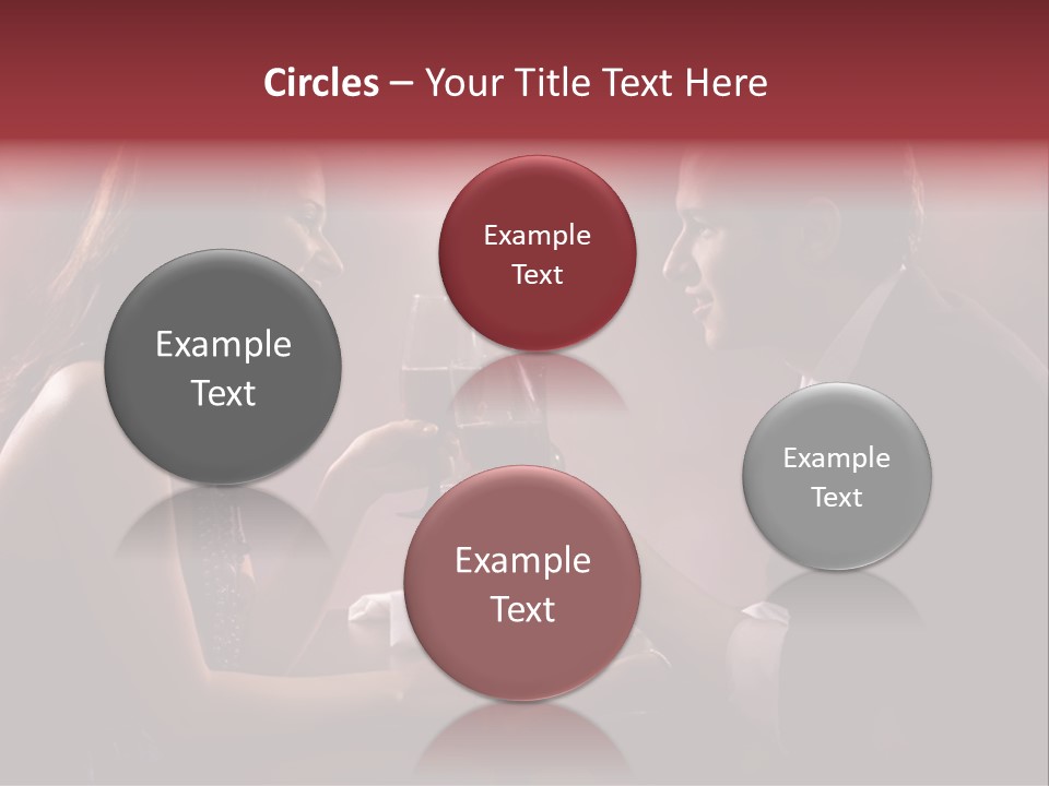 Butterfly On A Flower PowerPoint Template