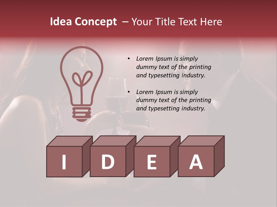 Butterfly On A Flower PowerPoint Template