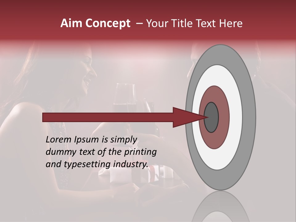 Butterfly On A Flower PowerPoint Template