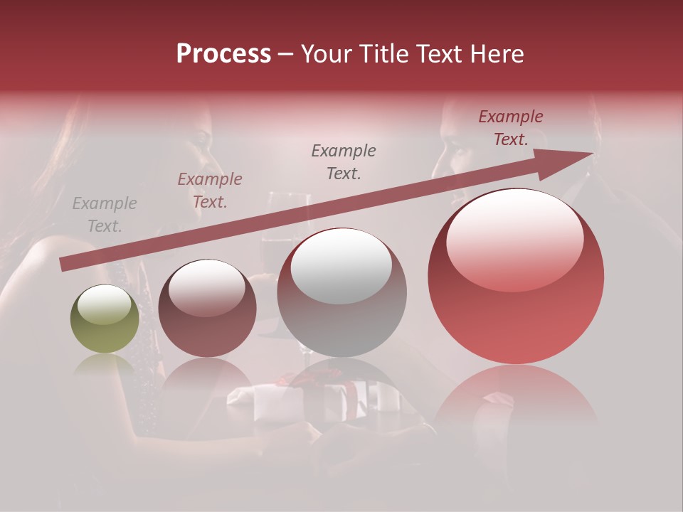 Butterfly On A Flower PowerPoint Template