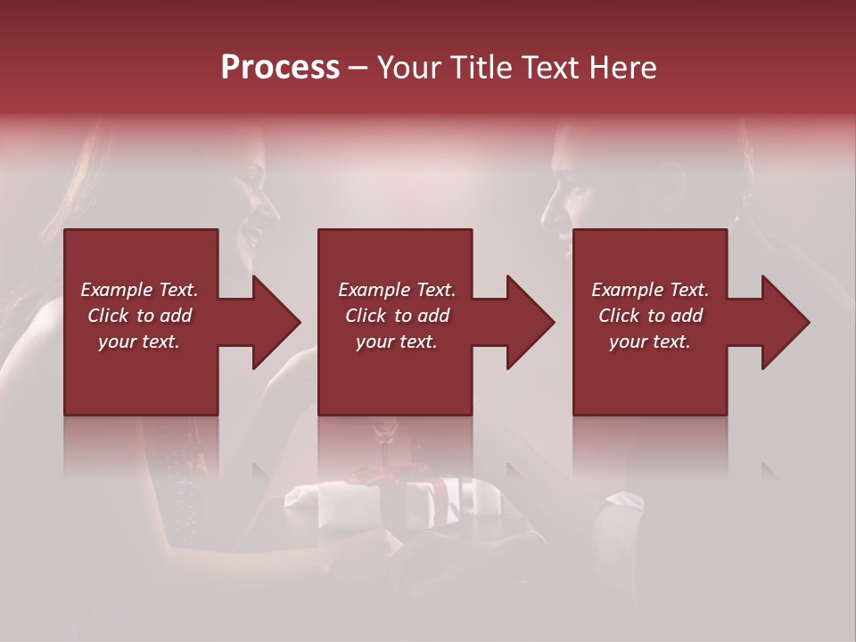 Butterfly On A Flower PowerPoint Template