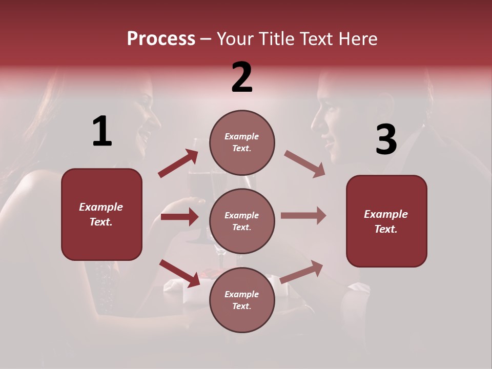 Butterfly On A Flower PowerPoint Template