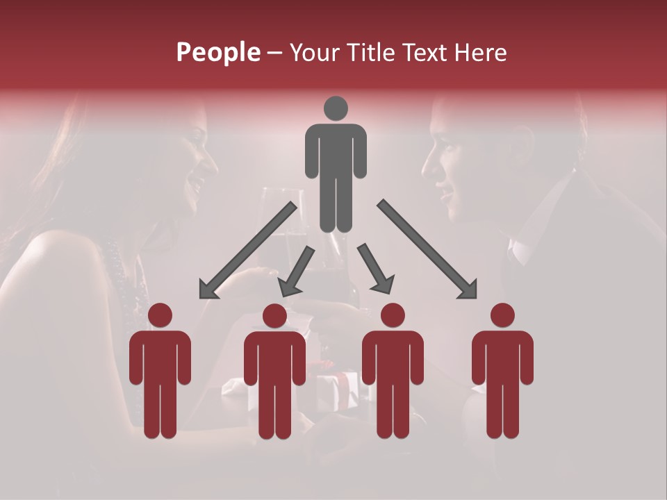 Butterfly On A Flower PowerPoint Template