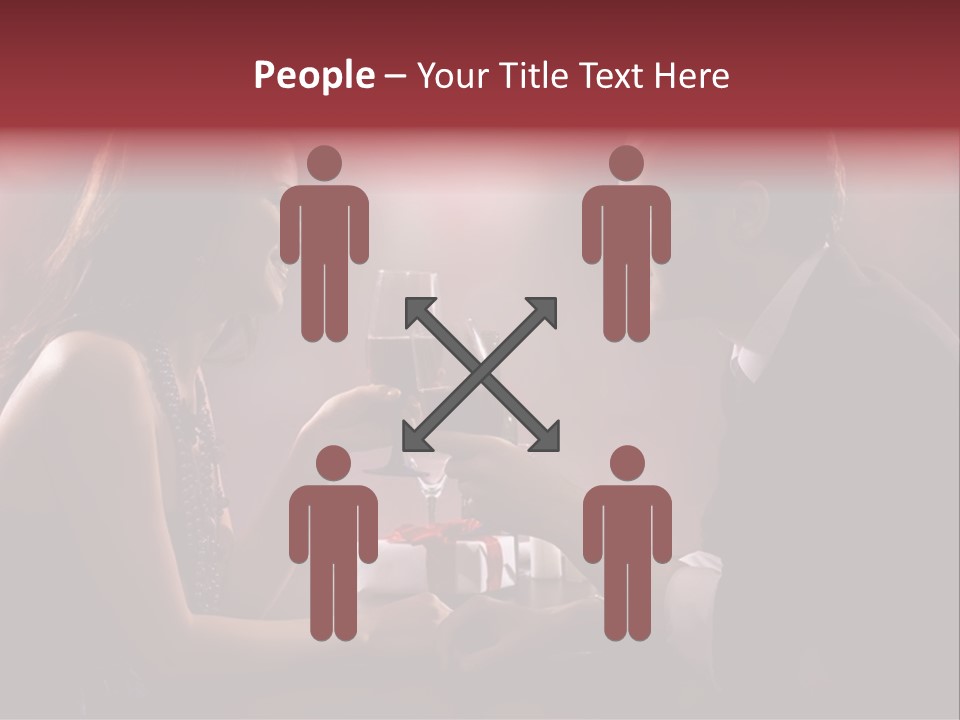 Butterfly On A Flower PowerPoint Template