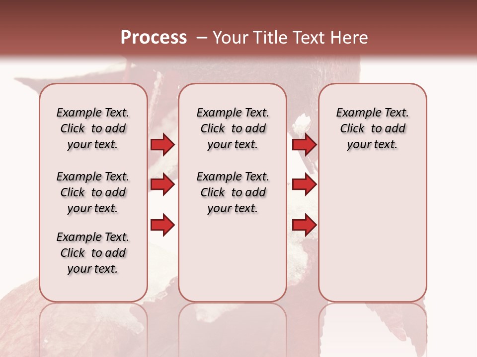 Frozen Leaves PowerPoint Template