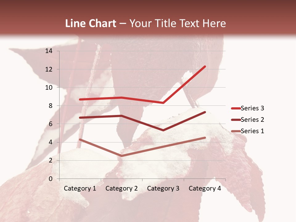 Frozen Leaves PowerPoint Template