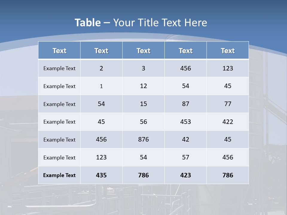Dairy Farm Holding Pens And Grain Silo PowerPoint Template