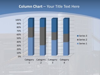 Dairy Farm Holding Pens And Grain Silo PowerPoint Template