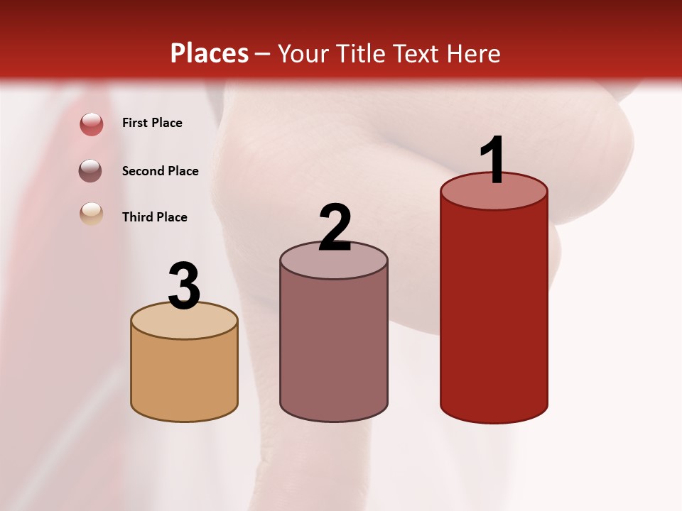 Businessman Giving The Thumbs Down Sign - Isolated PowerPoint Template