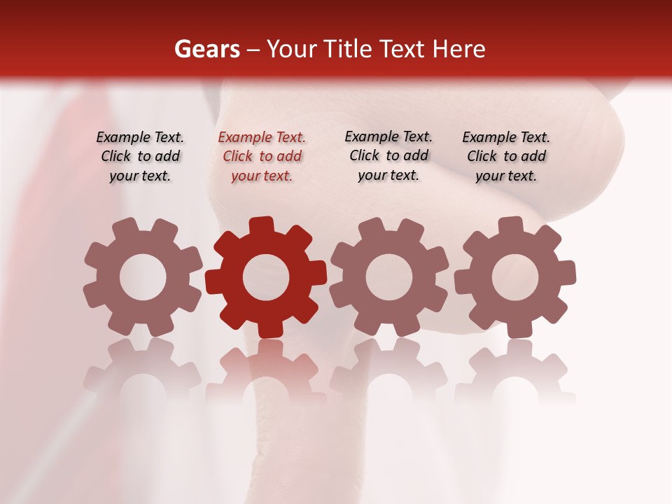 Businessman Giving The Thumbs Down Sign - Isolated PowerPoint Template