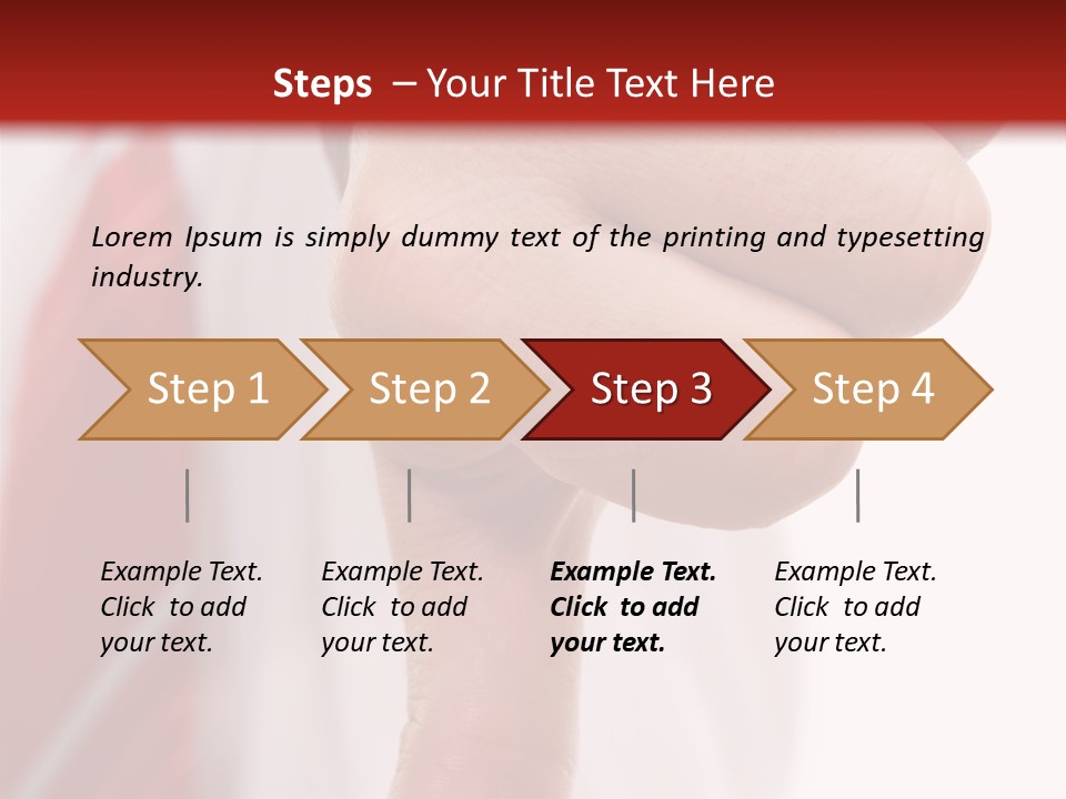 Businessman Giving The Thumbs Down Sign - Isolated PowerPoint Template